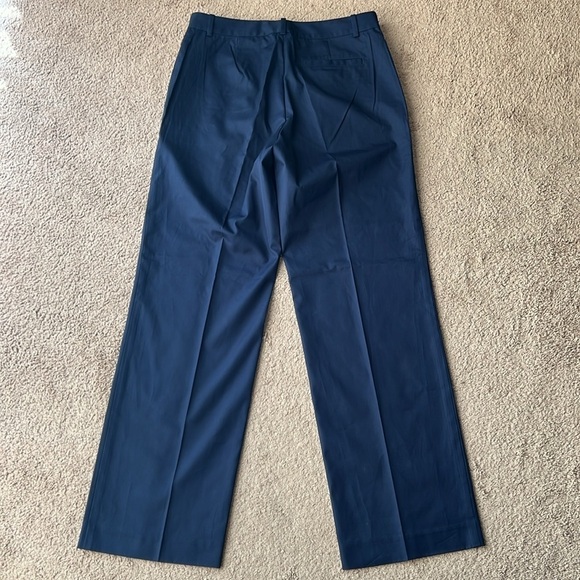 NWT Ralph Lauren US Open Tennis Navy Blue Wide/Straight Leg Trousers - Picture 2 of 8